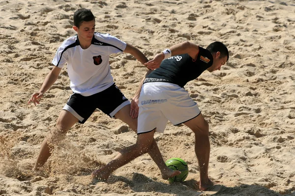 Futebol de praia — Fotografia de Stock