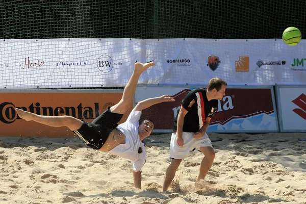 Sepak Bola Pantai — Stok Foto