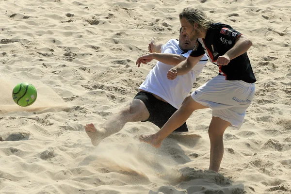 Strandvoetbal — Stockfoto