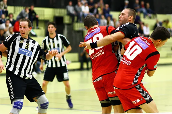 Jogo de handebol — Fotografia de Stock