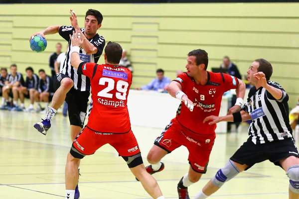 Handbal spel — Stockfoto