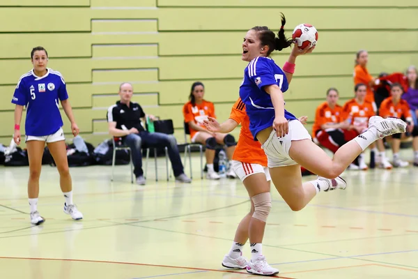 Handbollsmatch — Stockfoto