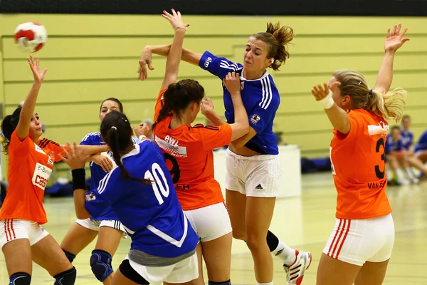 Handbal spel — Stockfoto