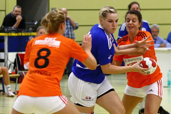 Handbollsmatch — Stockfoto