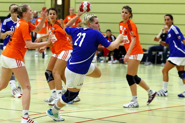 Handbal spel — Stockfoto