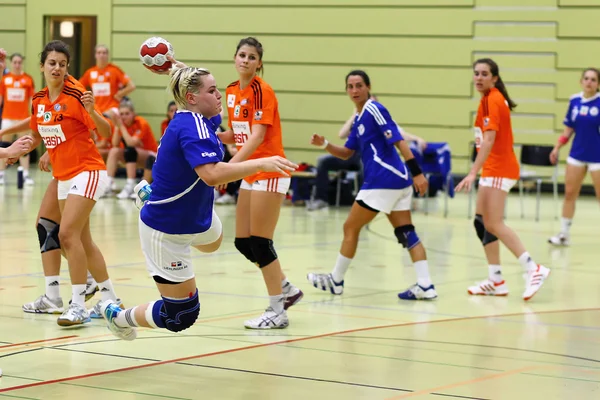 Handbollsmatch — Stockfoto