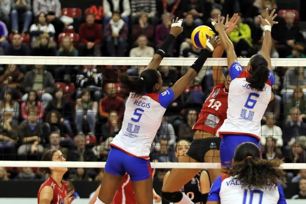 Volleyball game — Stock Photo, Image