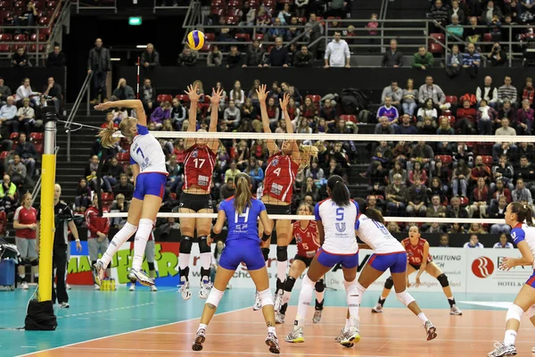 Volleyball game — Stock Photo, Image