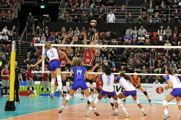 Volleyball game — Stock Photo, Image