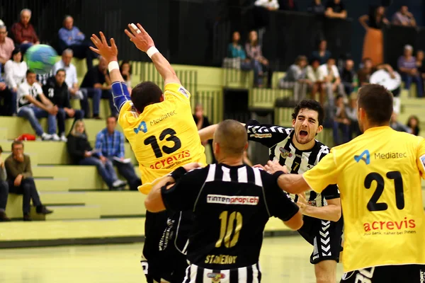 Handbollsmatch — Stockfoto