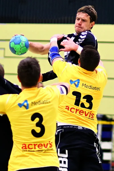 Handbal spel — Stockfoto