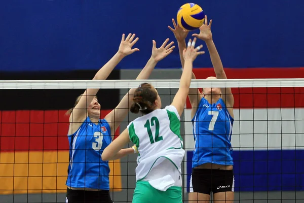 Voleybol oyunu — Stok fotoğraf