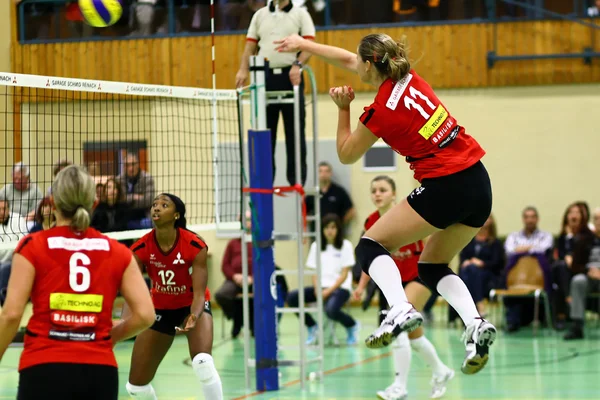 Partita di pallavolo — Foto Stock