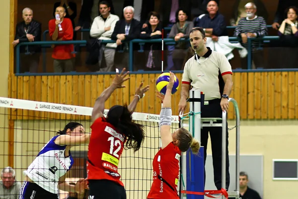 Volleybal spel — Stockfoto