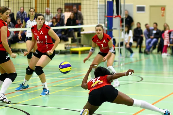 Partita di pallavolo — Foto Stock