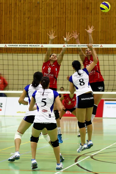 Voleybol oyunu — Stok fotoğraf