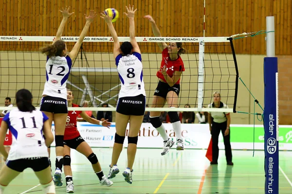 Voleybol oyunu — Stok fotoğraf