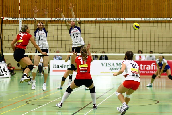 Voleybol oyunu — Stok fotoğraf