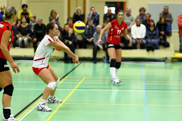 Voleybol oyunu — Stok fotoğraf