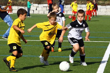 çocukların futbol