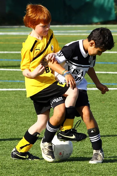 Barn fotboll — Stockfoto