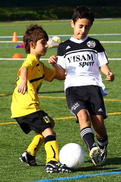 Barn fotboll — Stockfoto