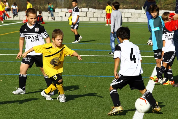 Crianças futebol — Fotografia de Stock