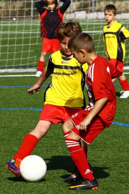 çocukların futbol