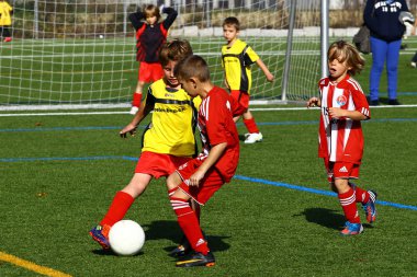 çocukların futbol