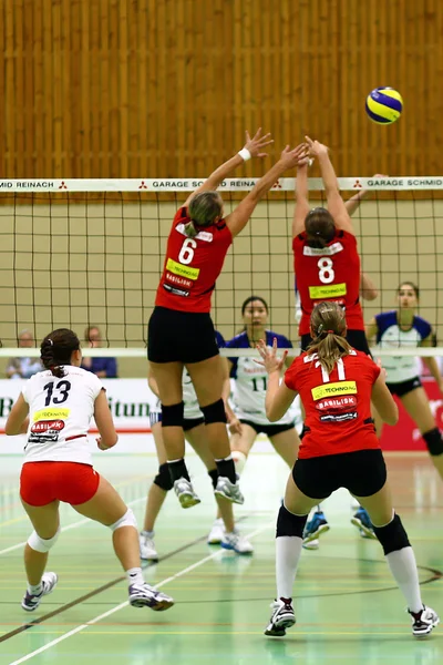 Voleybol oyunu — Stok fotoğraf