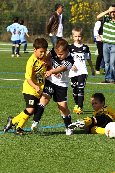 Barn fotboll — Stockfoto