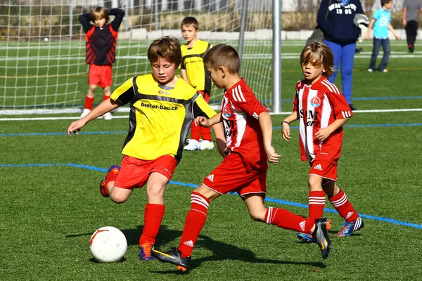 Calcio per bambini — Foto Stock