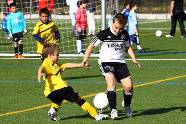 çocukların futbol
