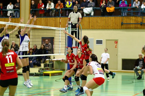 Voleybol oyunu — Stok fotoğraf