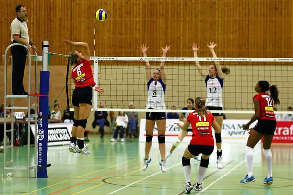 Voleybol oyunu — Stok fotoğraf