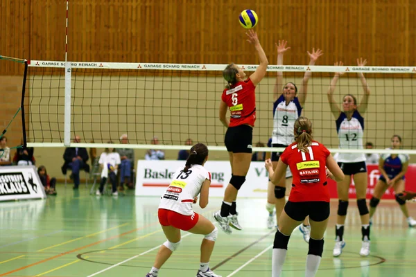 Partita di pallavolo — Foto Stock