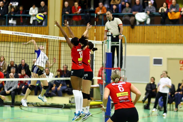 Voleybol oyunu — Stok fotoğraf