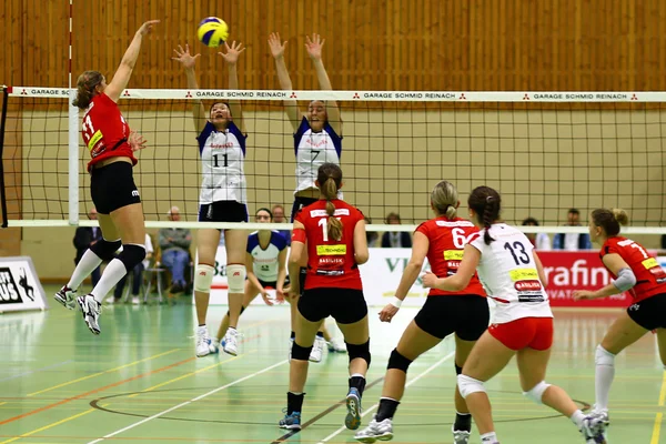 Partita di pallavolo — Foto Stock