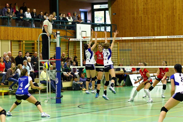 Jogo de voleibol — Fotografia de Stock