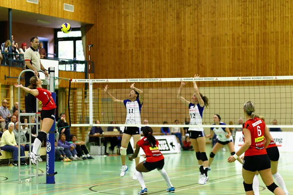 Voleybol oyunu — Stok fotoğraf