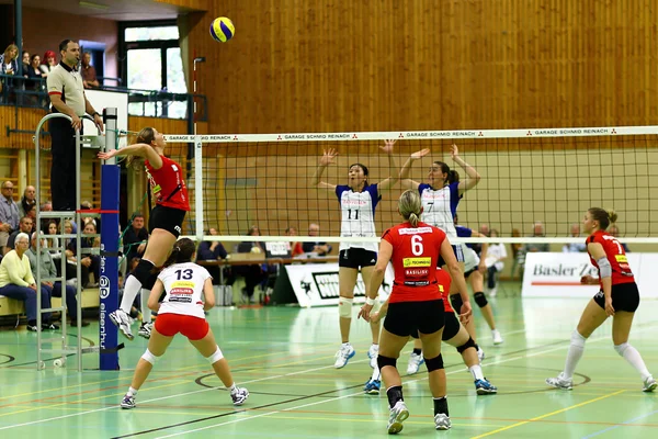 Voleybol oyunu — Stok fotoğraf