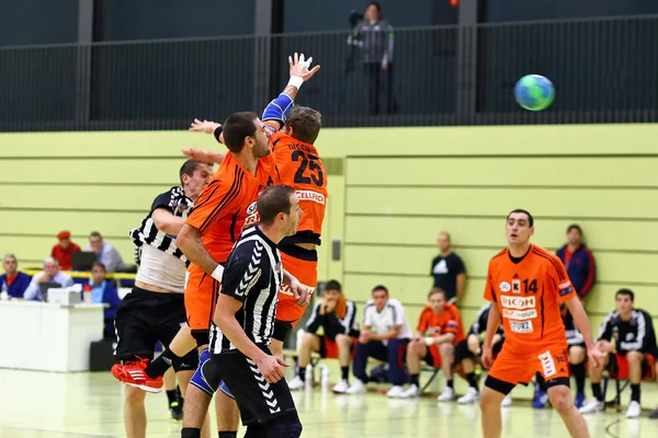 Handbollsmatch — Stockfoto