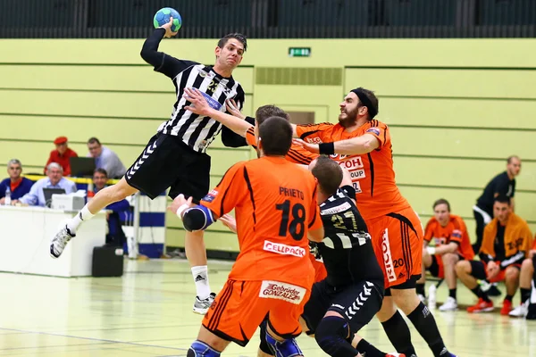 Jogo de handebol — Fotografia de Stock