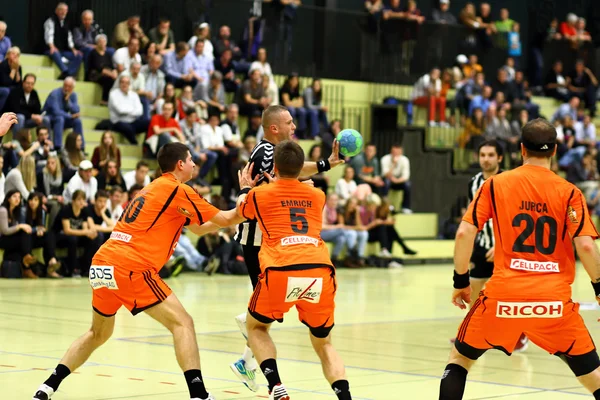 Jogo de handebol — Fotografia de Stock