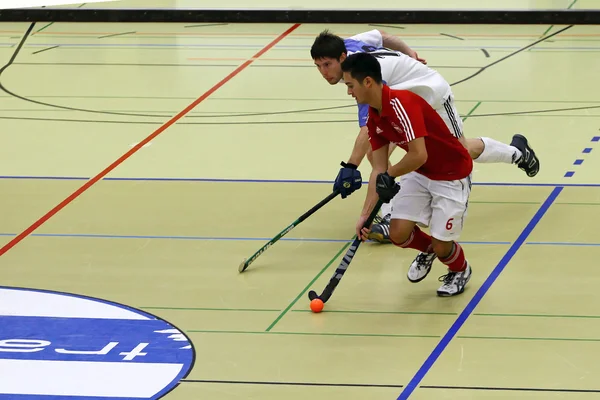 Indoor Hockey — Stockfoto