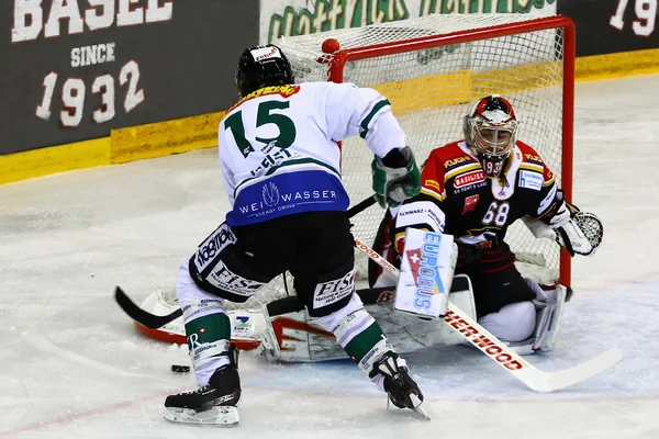 Juego de hockey sobre hielo — Foto de Stock