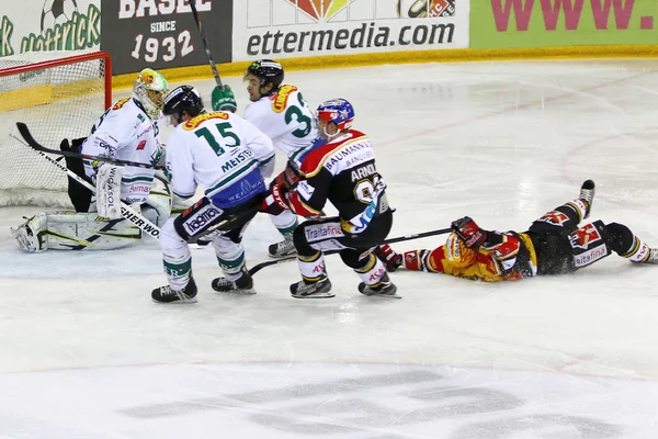 Juego de hockey sobre hielo — Foto de Stock