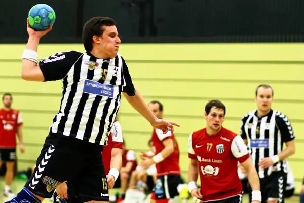 Handbal spel — Stockfoto