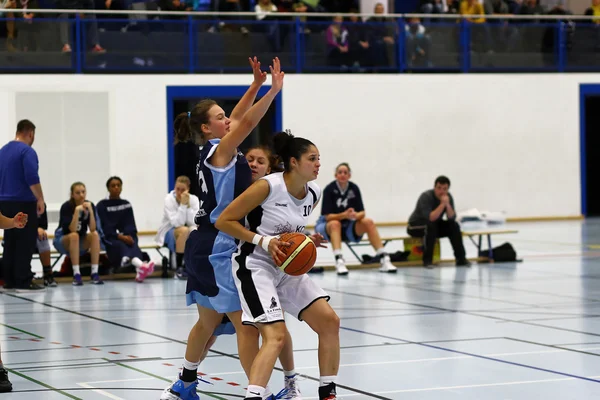 Jogo de basquete — Fotografia de Stock