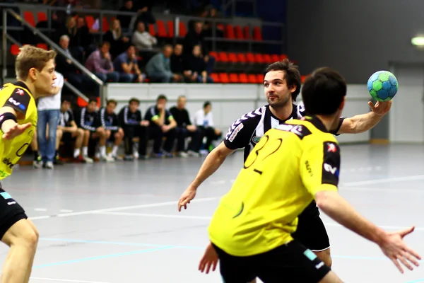 Jogo de handebol — Fotografia de Stock